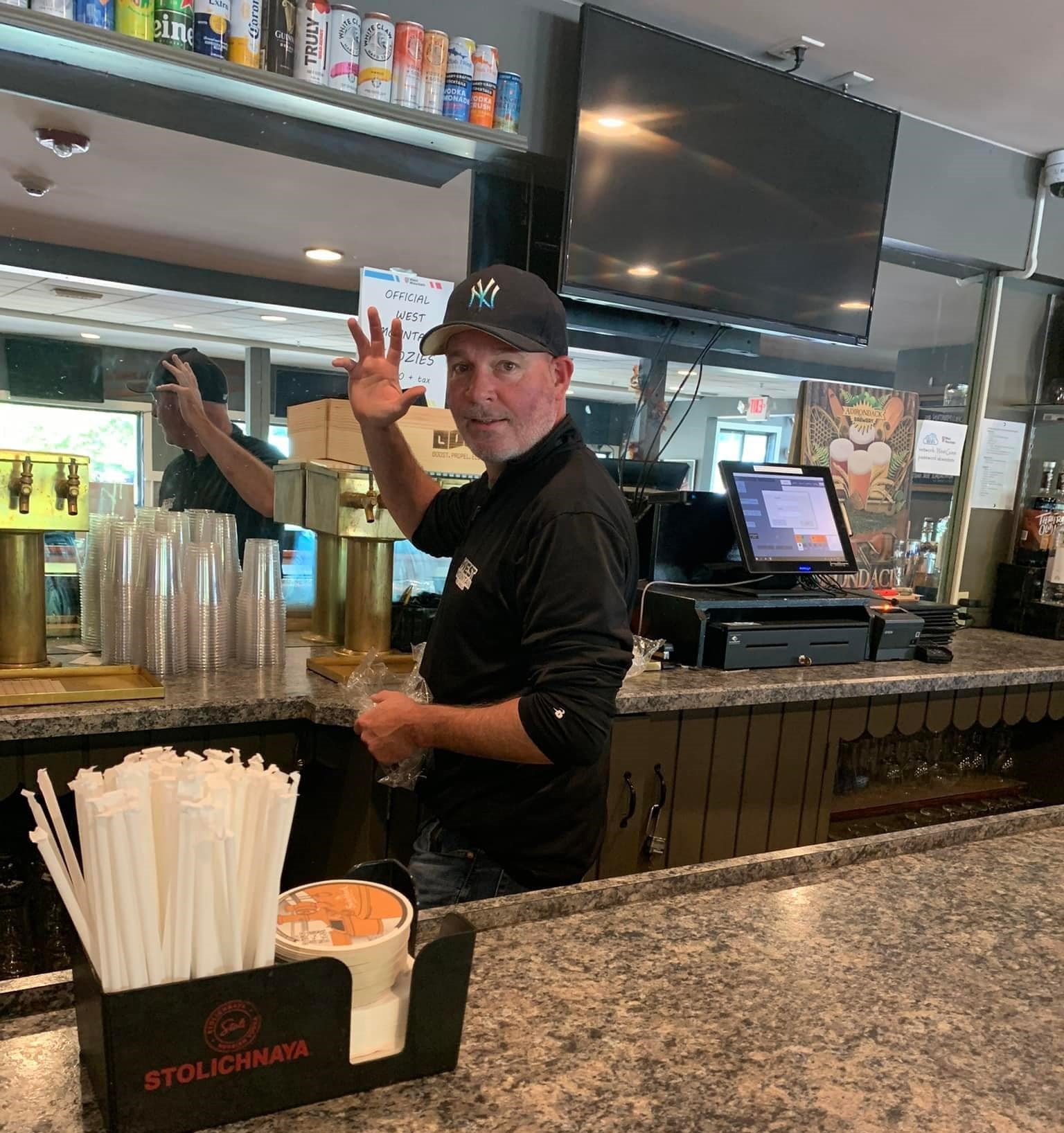 Bar and eatery bartender image