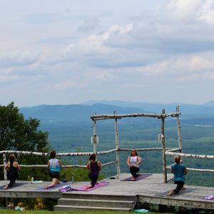 yoga with a view
